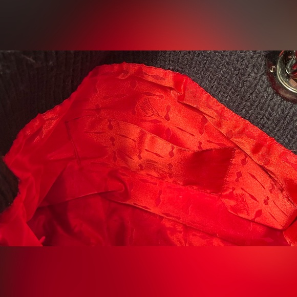 Christian Louboutin Hobo w/Wool Trim - Picture 6 of 8